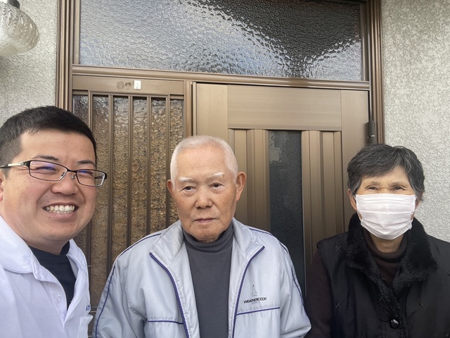 明石市　O様　2ショット　雹災害